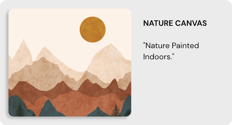 Nature canvas